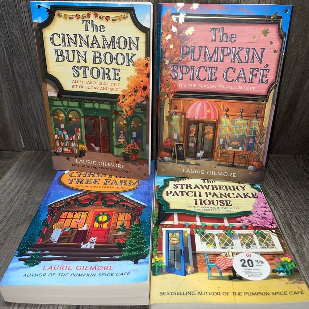Christmas Tree Farm, Pumpkin Spice + More Lot Of 4 Paperback by Laurie Gilmore